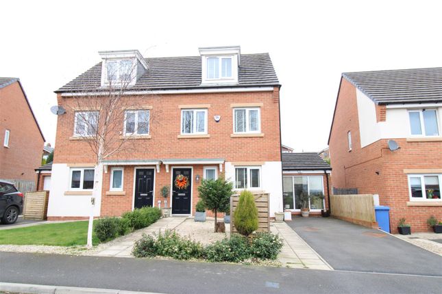 Terraced house for sale in Vallum Place, Throckley, Newcastle Upon Tyne
