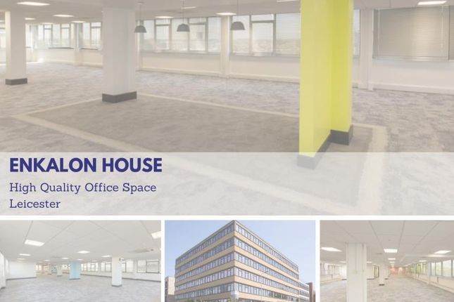 Thumbnail Office to let in Fifth Floor Suite, Enkalon House, 86-92, Regent Road, Leicester