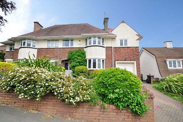 Thumbnail Semi-detached house for sale in Ridgeway Crescent, Newport