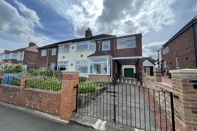 Thumbnail Semi-detached house for sale in Camperdown Avenue, Chester Le Street