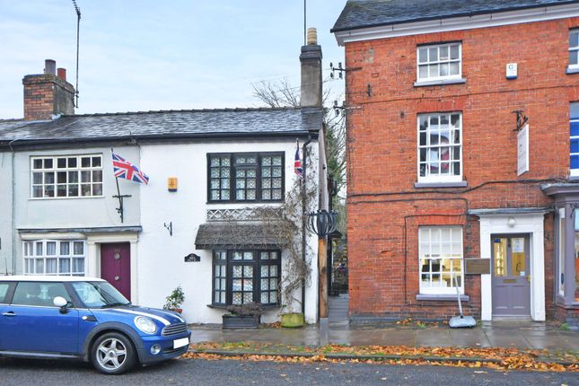 Thumbnail End terrace house for sale in Pegs Cottage, 58 High Street, Eccleshall.