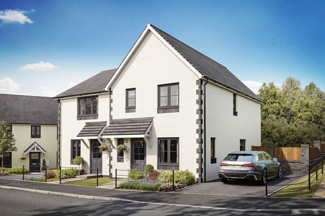 Thumbnail Semi-detached house for sale in Southwood Meadows, Buckland Brewer, Bideford