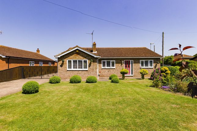 Detached bungalow for sale in High Road, Gorefield, Wisbech