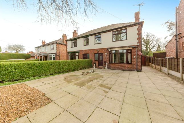 Semi-detached house for sale in Cross Road, Haslington, Crewe, Cheshire