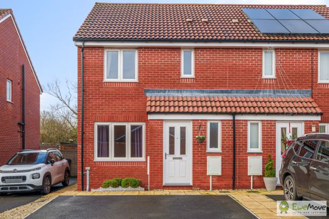 Thumbnail Semi-detached house for sale in Brickworth Place, Swindon