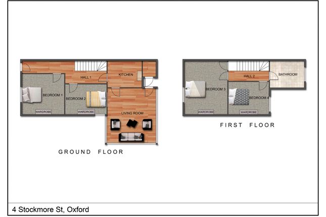 4-bed house on Stockmore Street, Oxford, £3,381/mo