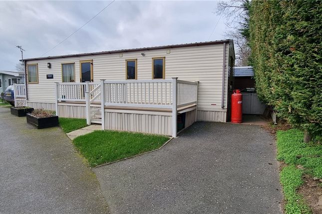 Mobile/park home for sale in Straight Road, East Bergholt, Colchester, Suffolk