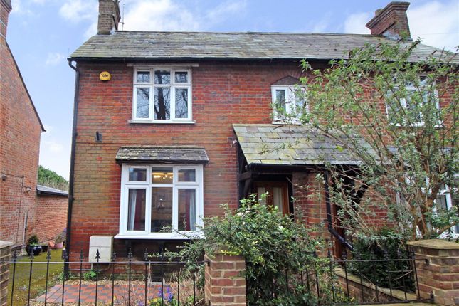 Thumbnail Semi-detached house for sale in Baydon Road, Lambourn, Hungerford, Berkshire