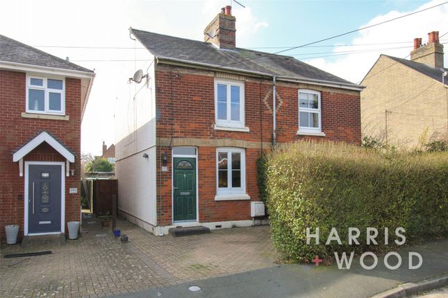 Thumbnail Semi-detached house for sale in Albany Road, West Bergholt, Colchester, Essex