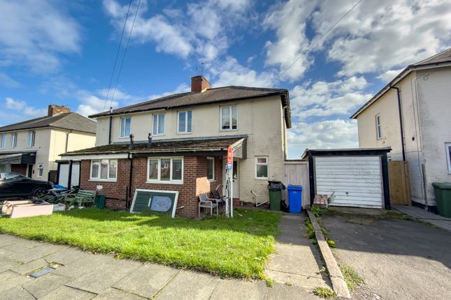 3-bed semi-detached on No. 42 The Crescent Seghill, Cramlington, £64,000