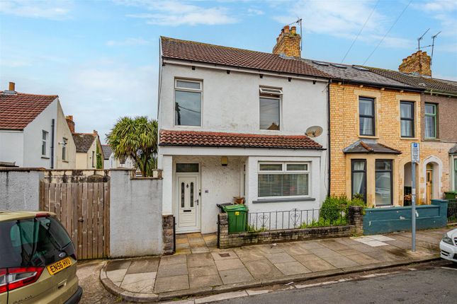 Thumbnail End terrace house for sale in Theobald Road, Canton, Cardiff