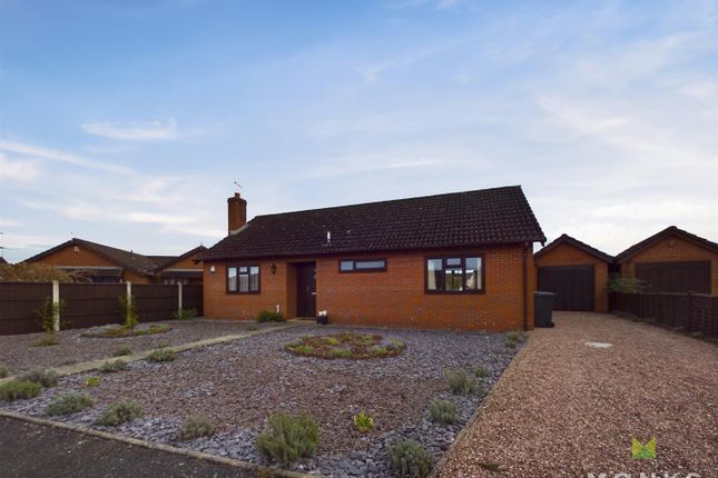 Thumbnail Detached bungalow for sale in Marne Close, Wem, Shrewsbury