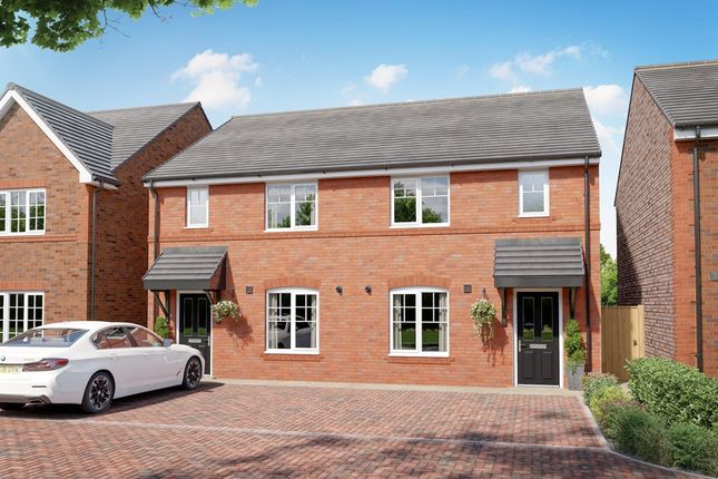Thumbnail Semi-detached house for sale in "The Benford - Plot 97" at Coniston Crescent, Stourport-On-Severn
