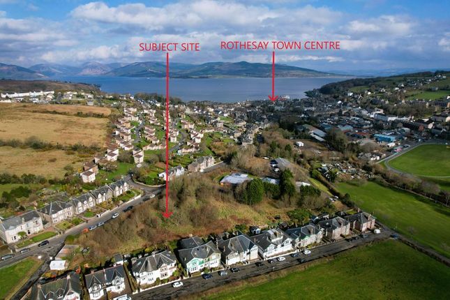 Thumbnail Land for sale in Development Land, Barone Road/Meadows Road, Rothesay, Isle Of Bute