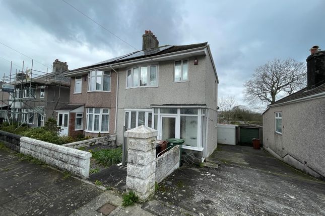 Semi-detached house for sale in 38 Dovedale Road, Beacon Park, Plymouth, Devon