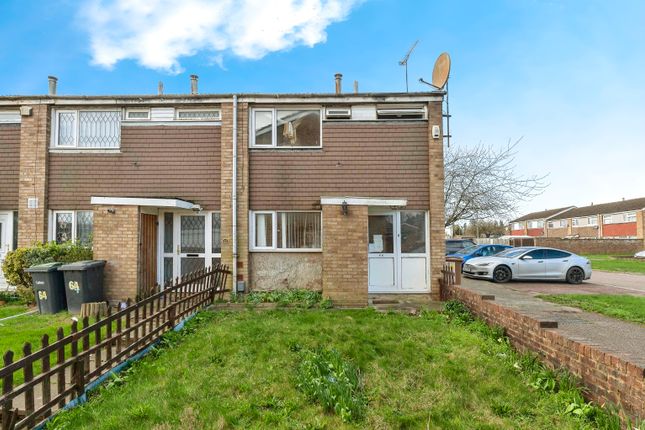 Thumbnail End terrace house for sale in Sylam Close, Luton, Bedfordshire