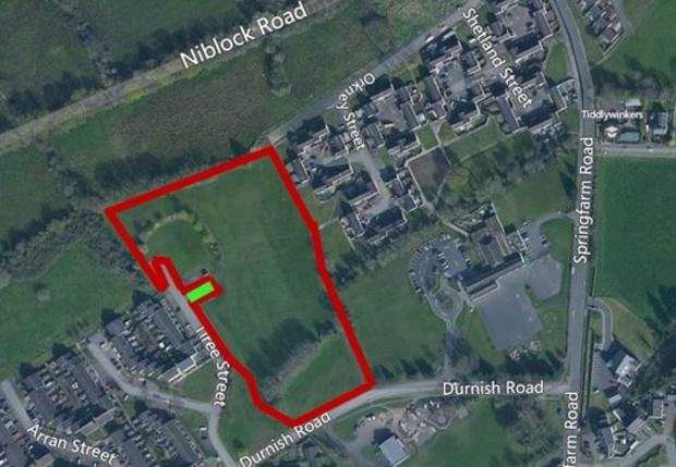 Land for sale in Tiree Street, Dunadry, Antrim