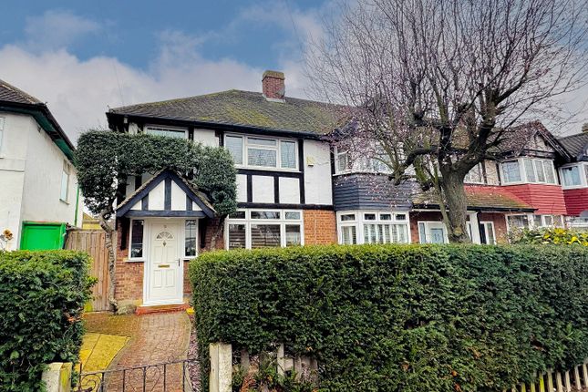 Thumbnail End terrace house for sale in Limes Avenue, Carshalton, Surrey.