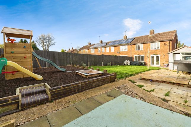 Thumbnail End terrace house for sale in Knella Road, Welwyn Garden City