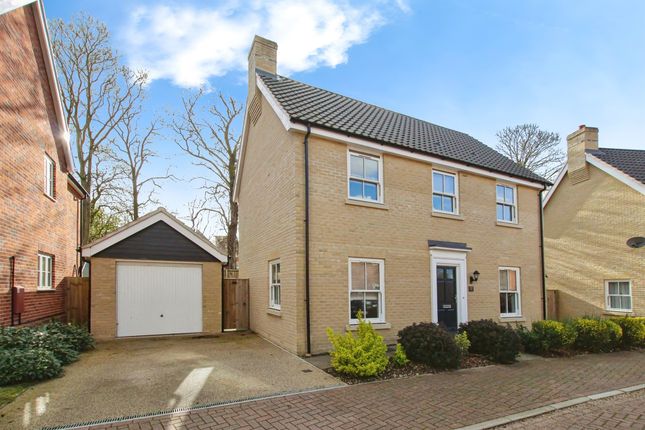 Thumbnail Detached house for sale in Jersey Meadow, Kentford, Newmarket