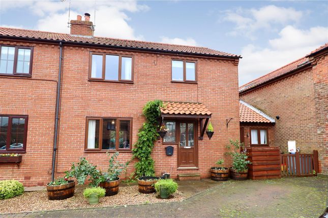Thumbnail Semi-detached house for sale in Rose &amp; Crown Court, Fridaythorpe, Driffield