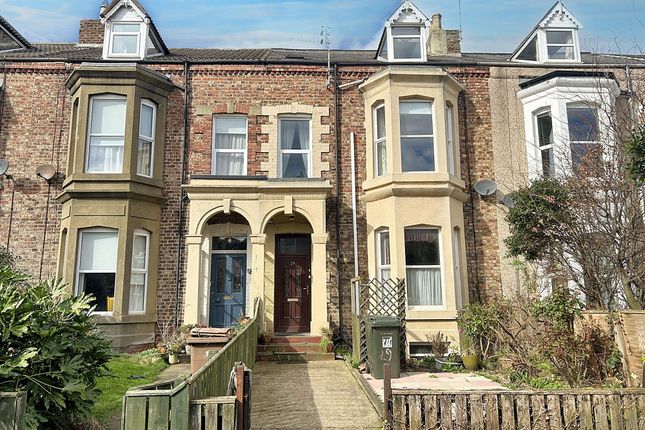 Thumbnail Terraced house for sale in Grafton Road, Whitley Bay