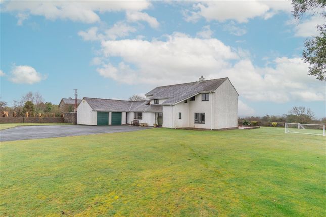 Thumbnail Detached house for sale in Llangristiolus, Bodorgan