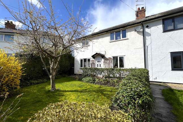 Thumbnail Semi-detached house for sale in The Crescent, Congleton