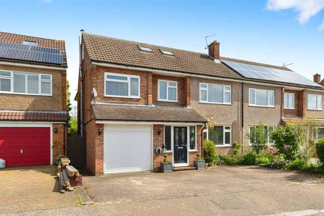 Thumbnail Semi-detached house for sale in Cozens Road, Ware