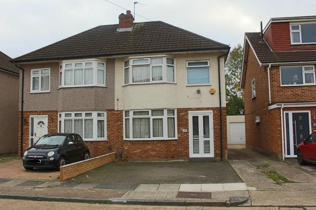 Thumbnail Semi-detached house to rent in Essex Close, Romford