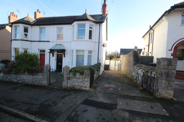 Thumbnail Semi-detached house for sale in Nant Y Glyn Road, Colwyn Bay