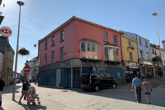Retail premises to let in Lion House, 2 Commercial Street, Pontypool