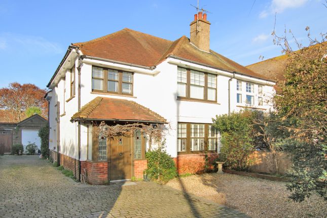 Thumbnail Semi-detached house for sale in Bulkington Avenue, Worthing, West Sussex