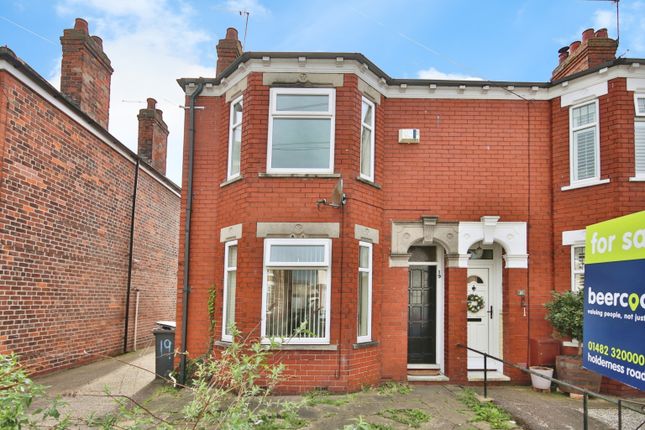 End terrace house for sale in Ellesmere Avenue, Hull