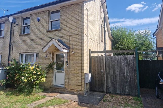 Thumbnail Semi-detached house to rent in Station Road, Shepreth, Royston