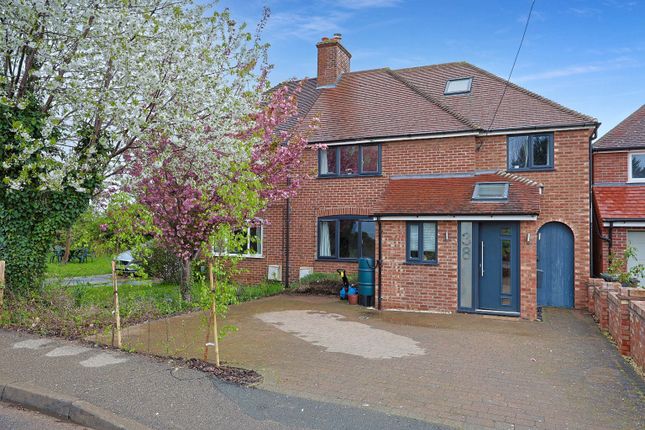 Semi-detached house for sale in Newton Road, Whittlesford, Cambridge