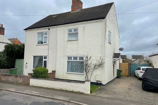 Thumbnail Semi-detached house for sale in Hinckley Road, Stoney Stanton, Leicester
