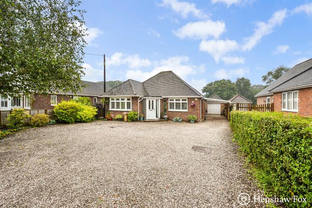 Thumbnail Detached bungalow for sale in Woodlands Road, Woodlands, Hampshire