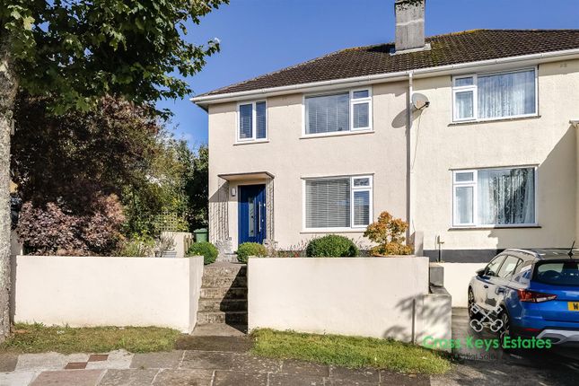 Semi-detached house for sale in Erme Gardens, Plymouth