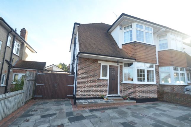 Thumbnail Semi-detached house for sale in Pleasant Grove, Shirley, Croydon