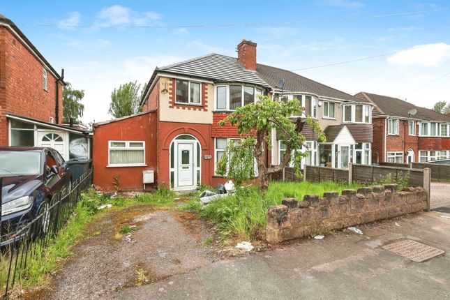 Thumbnail Semi-detached house for sale in Neville Road, Erdington, Birmingham