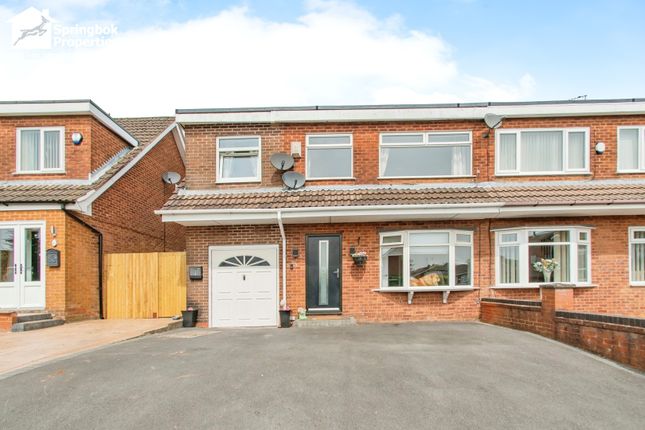 Semi-detached house for sale in Shaftesbury Drive, Heywood, Lancashire