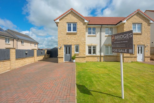 Thumbnail Semi-detached house for sale in Hare Moss View, Whitburn, Bathgate