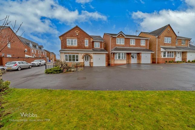 Detached house for sale in Strauss Drive, Cannock