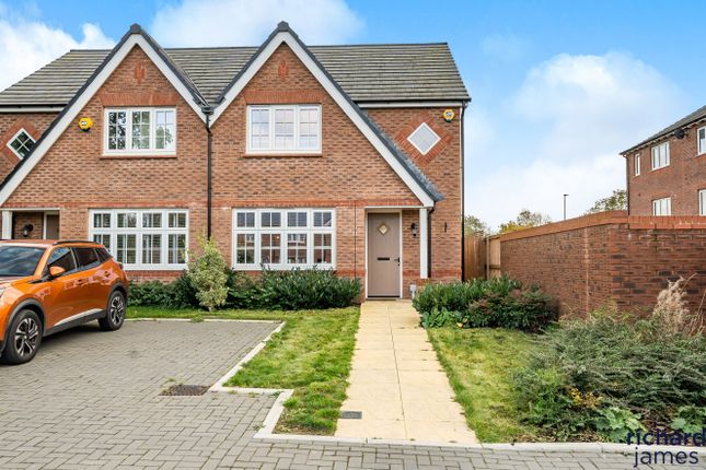 Thumbnail Semi-detached house for sale in Clyffe Close, Badbury Park, Swindon, Wiltshire