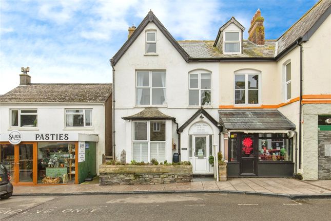 Semi-detached house for sale in Fore Street, Tintagel, Cornwall