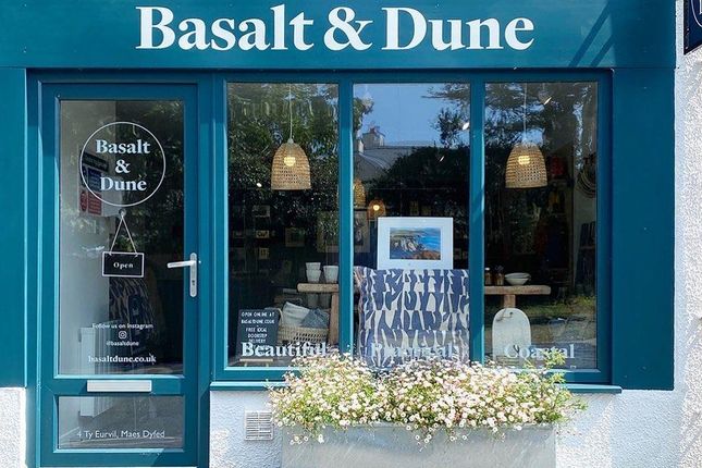 Thumbnail Retail premises for sale in Maes Dyfed, St. Davids, Haverfordwest