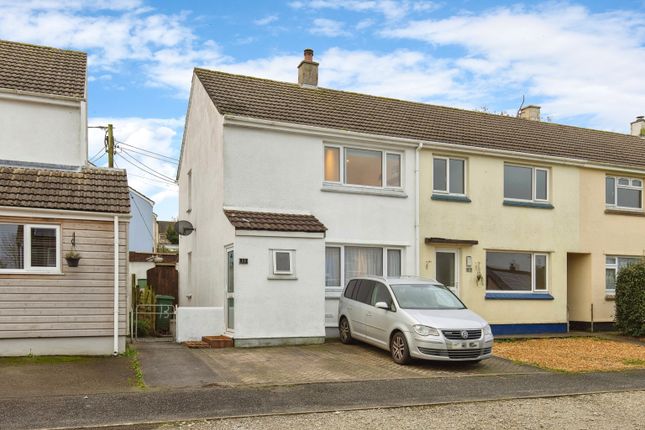 Thumbnail End terrace house for sale in Rectory Road, Lanivet, Bodmin, Cornwall