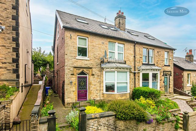 Thumbnail Semi-detached house for sale in Conduit Road, Crookes, Sheffield