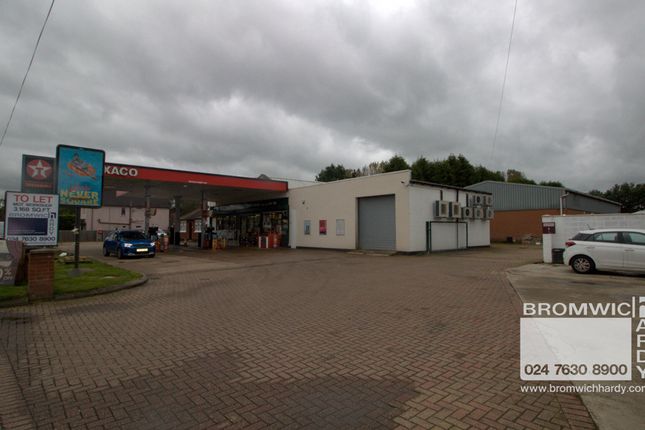 Light industrial to let in Eastwoods Service Station, Ashby Road, Stapleton, Leicester, Leicestershire